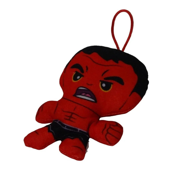 Mcdonalds Captain America Collection Red Hulk Plush Action Figure  4.5 Inch - Picture 1 of 3